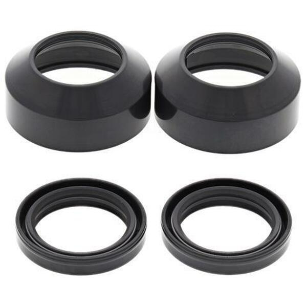 Set garnitură de ulei/garnitură antipraf pentru furcă, negru, 1, nordicamoto.ro
