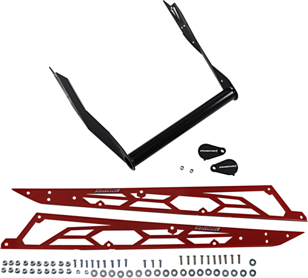 Hide (r)n(r) Go Rear Bumper Red, 1, nordicamoto.ro