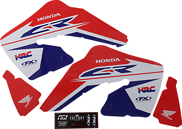 Evo Graphics Kit Black, Blue, Red, White, 2, nordicamoto.ro