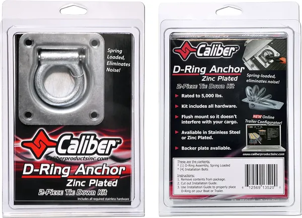 D-ring Anchor Kits Zinc-plated-1