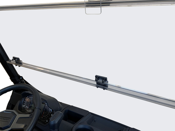 Deluxe Full Folding Windshield Clear -7