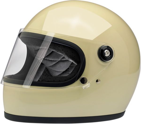 Gringo S Full Face Helmet Gloss Vintage White Small Off-white S, 1, nordicamoto.ro