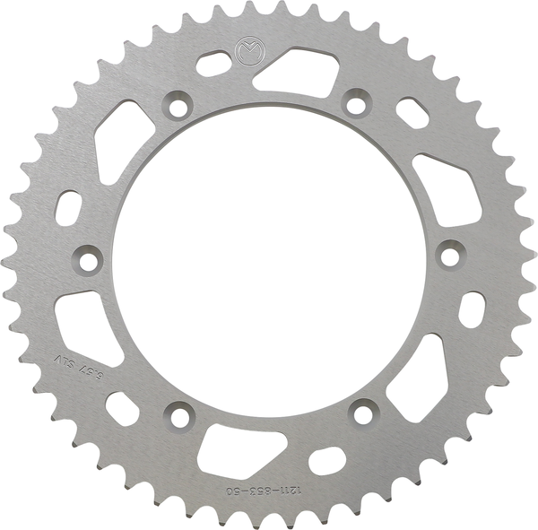 MOOSE RACING Rear Aluminum Sprocket Silver, 3, nordicamoto.ro