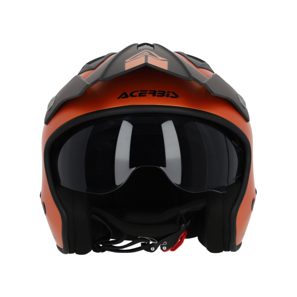 Casca Jet Acerbis Aria Metallic Portocaliu XXL-5