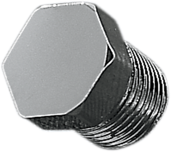 Chrome Hex Drain Plug Chrome, 1, nordicamoto.ro