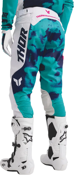 Launchmode Bleach Pants White, Blue -4