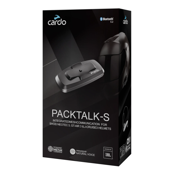 Sistem Comunicatie Cardo Packtalk-S (Pentru căștile SHOEI Gen 3), 1, nordicamoto.ro