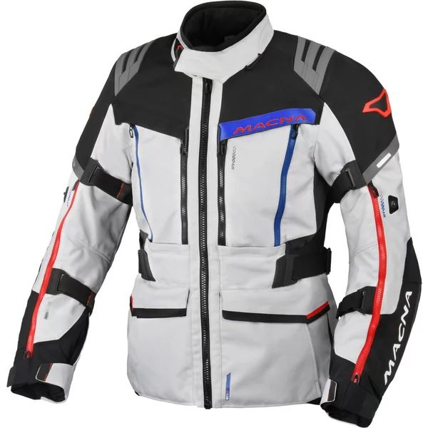 Geaca textil impermeabila touring/adventure MACNA CHIEFTANE M Bej/Negru, 7, nordicamoto.ro