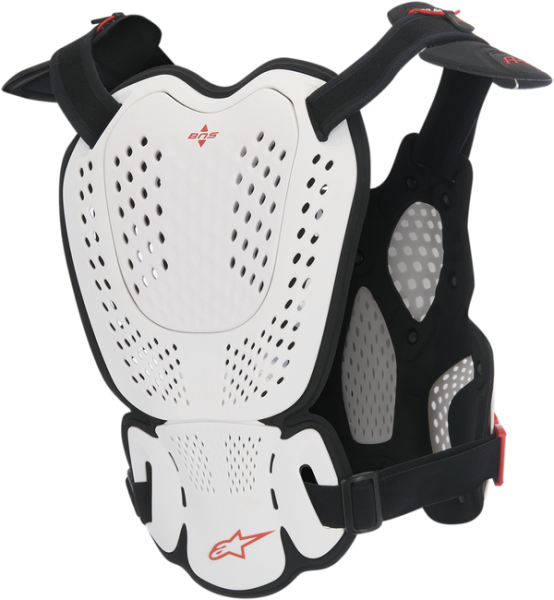 Armura Alpinestars A-1 Roost White/Black/Red-1