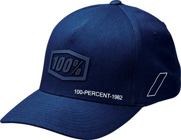 Sapca 100% Shadow Flexfit Blue-1