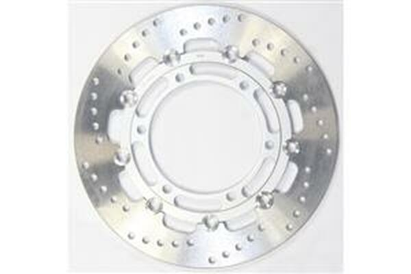 Round Pro-lite Brake Rotor Silver, Stainless Steel, 1, nordicamoto.ro