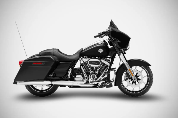 4.33 Inches Slash-cut Slip-ons Muffler For Hd-touring E3 Black, 6, nordicamoto.ro