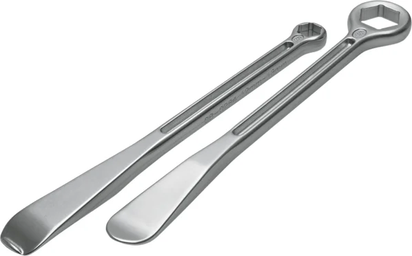 Levierele pentru anvelope T6, anodizate, argintii, 1, nordicamoto.ro