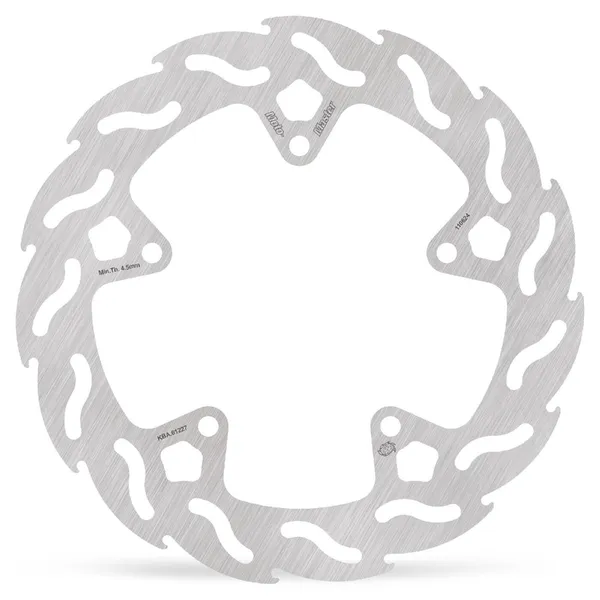 Flame Series Fixed Rotor Silver, Stainless Steel-0
