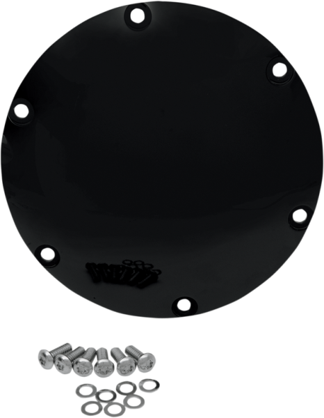 Derby Cover Gloss Black, 1, nordicamoto.ro