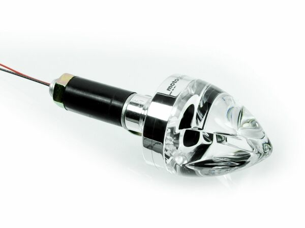 Mo-blaze Cone Handlebar Turn Signal Polished, 2, nordicamoto.ro