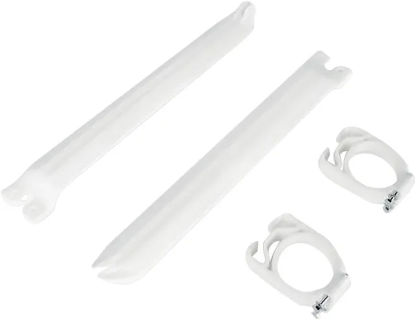Kawasaki Fork Tube Protectors White