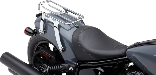Big Ass® Detachable Solo Luggage Rack Silver, 1, nordicamoto.ro
