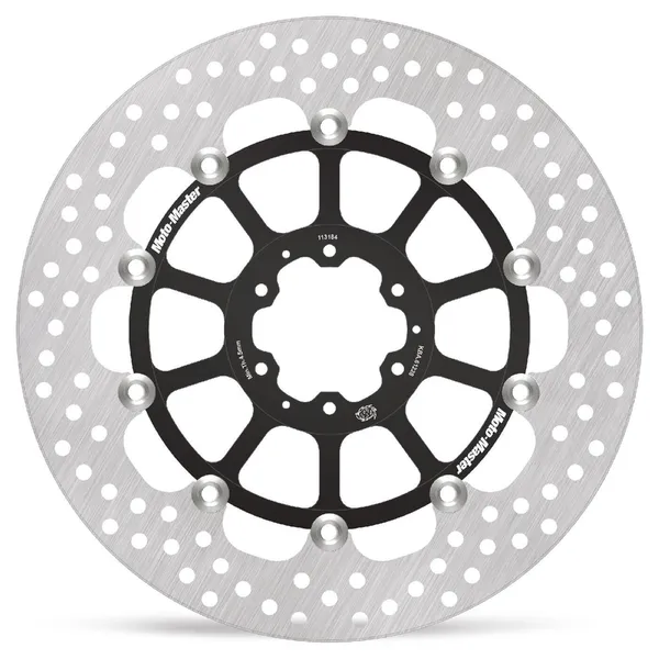 Halo Series Floating Rotor Black, Stainless Steel-1