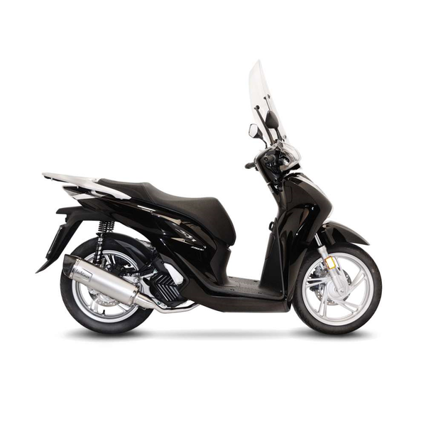 Lv One Evo Stainless Steel Full-system Exhaust Black, Matte, 3, nordicamoto.ro