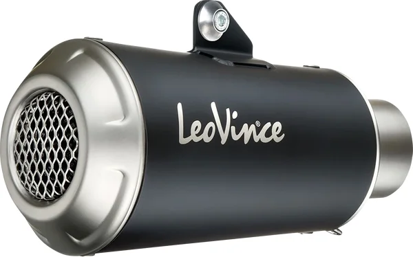 Tobă de eșapament LeoVince LV-10 Black Edition Slip-On pentru Ducati, 1, nordicamoto.ro