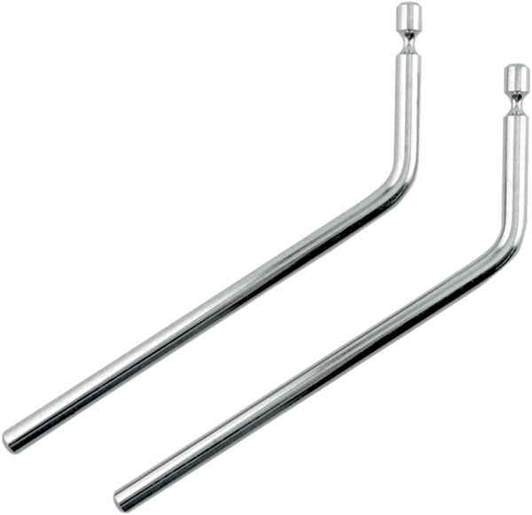 Custom Mounting Rods Silver, 1, nordicamoto.ro