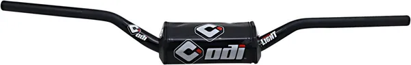 1-1/8(r) Flight Non-crossbrace Handlebar Black-0