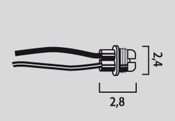 Halogen Bulb Sockets, 2, nordicamoto.ro