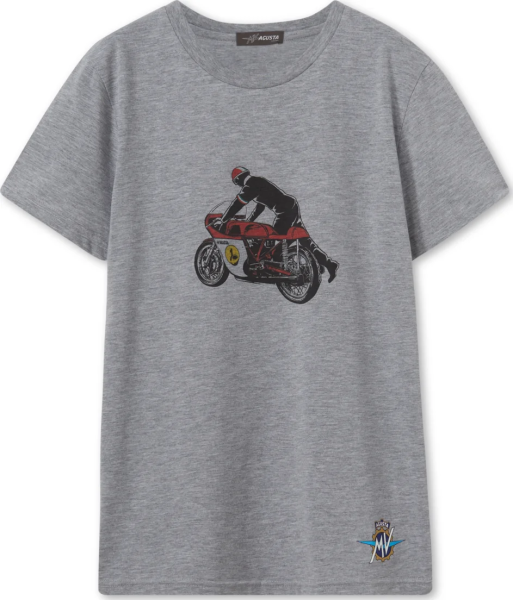 REPARTO CORSE VINTAGE RIDER T-SHIRT GREY