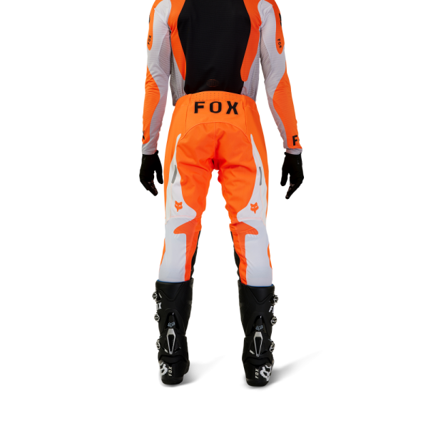 Pantaloni Moto Fox Flexair Magnetic Portocaliu Fluo-1