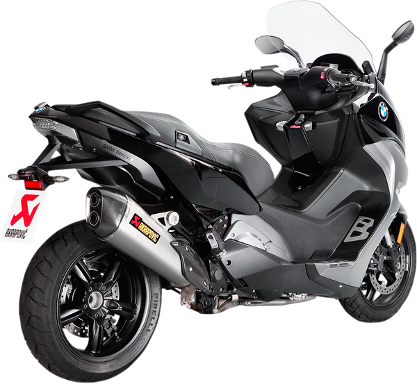 Titanium Slip-on Line Scooter Muffler-2