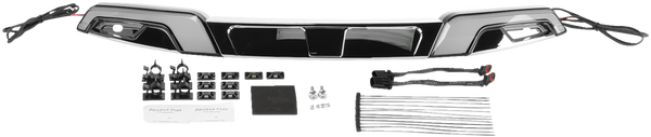 Tracer Windshield Trim Smoke, 1, nordicamoto.ro