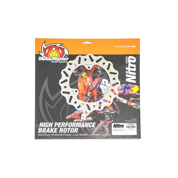 Nitro Series Brake Disc Silver-0