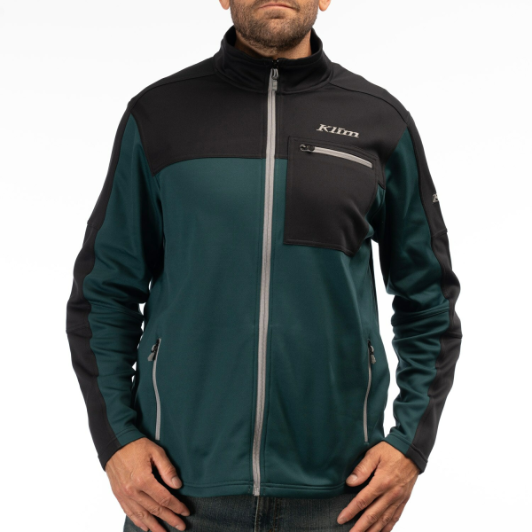 Geaca Snowmobil Klim Glacier Mid Layer Black-23