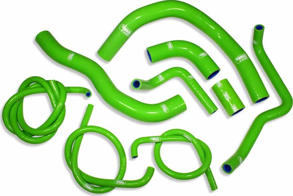 Set de furtunuri pentru radiator, verde, 1, nordicamoto.ro