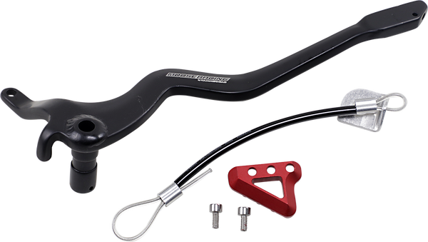 MOOSE RACING Brake Pedal Black, Red -1