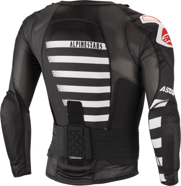 Armura Alpinestars Sequence Long Sleeve Black/Red/White, 2, nordicamoto.ro