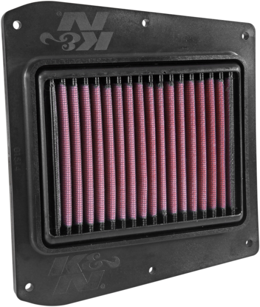 High-flow Air Filter - Indian Black, Red, 1, nordicamoto.ro