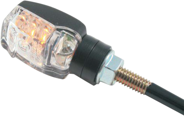 E-marked Rear Indicator Light Black, 1, nordicamoto.ro