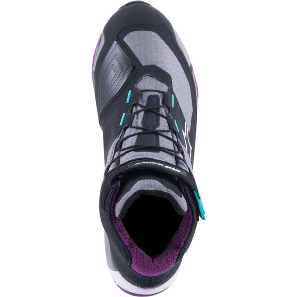Ghete dama ALPINESTARS CR-X DRYSTAR Black/Grey/Purple-1