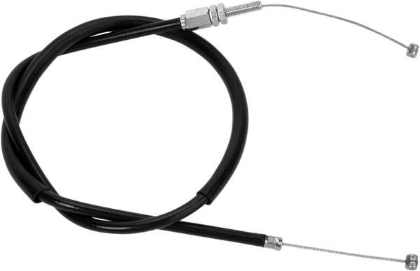 Black Vinyl Throttle Cable Black 