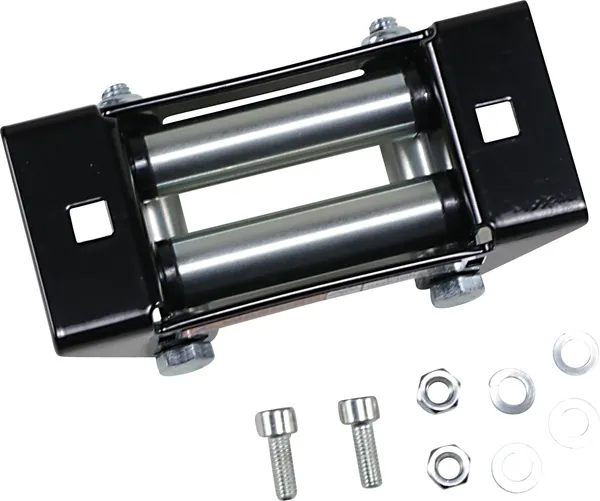 Aggro Winch Roller Fairlead Black, Silver 