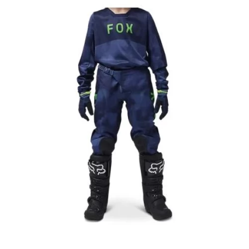 Pantaloni Copii Fox 180 Taunt Albastru 28, 2, nordicamoto.ro