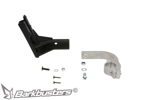 Universal Hardware Kit For 25.4mm Handlebars Black, 3, nordicamoto.ro