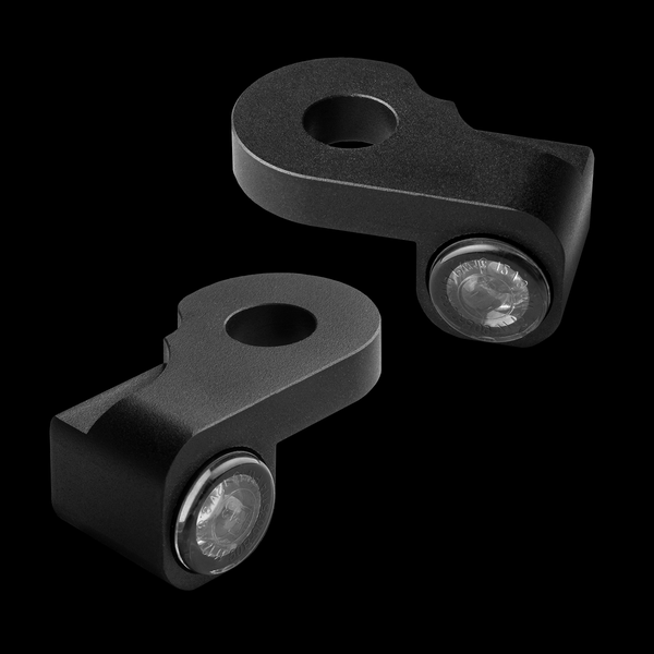 Nano Series Handlebar Turn Signals Black, 2, nordicamoto.ro