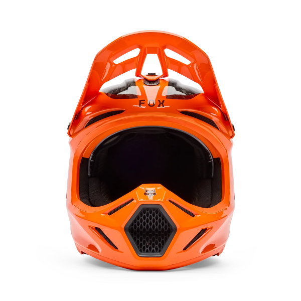 Casca Motocross Fox V3 RS Fracture Portocaliu Fluo XS, 5, nordicamoto.ro
