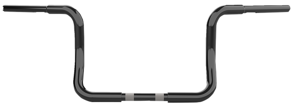 Twin Round Handlebar Black, 1, nordicamoto.ro