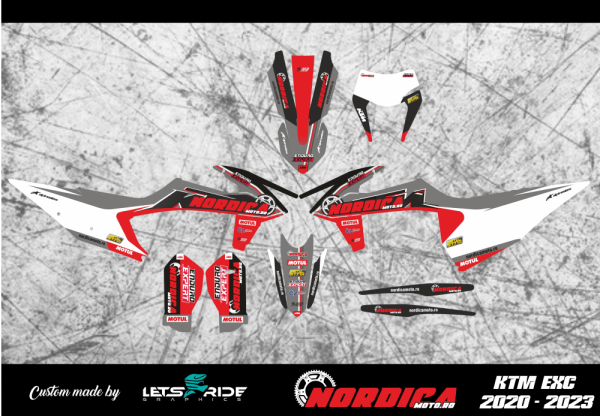 Kit stickere KTM 20-23 Nordicamoto