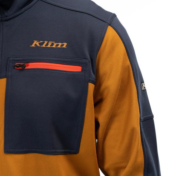 Geaca Snowmobil Klim Glacier Mid Layer Black-13