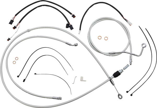 Sterling Chromite Ii® Designer Handlebar Installation Kit Silver, 1, nordicamoto.ro